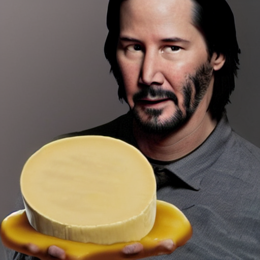 keanu reeves in a can of cheese
