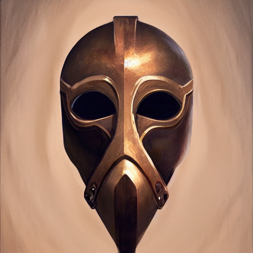 mask with a symbol for a society secret, science fiction, concept art oil painting by jama jurabaev, extremely detailed, brush hard, artstation