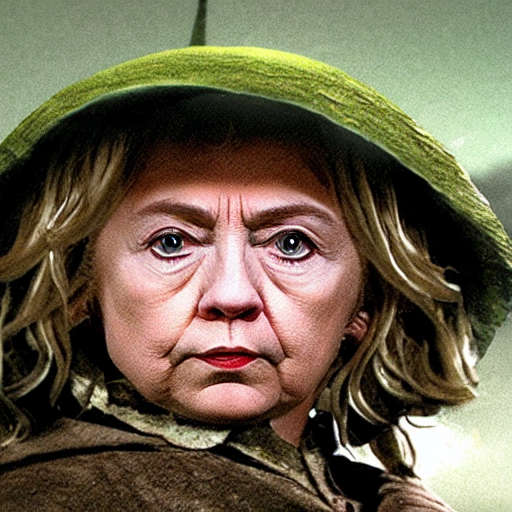 hillary clinton as hobbit in the lord of the rings