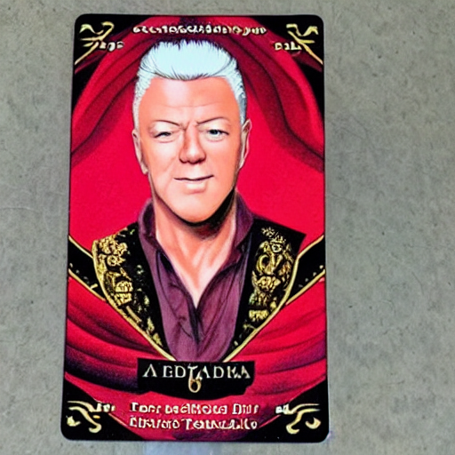 Derek Acorah tarot card