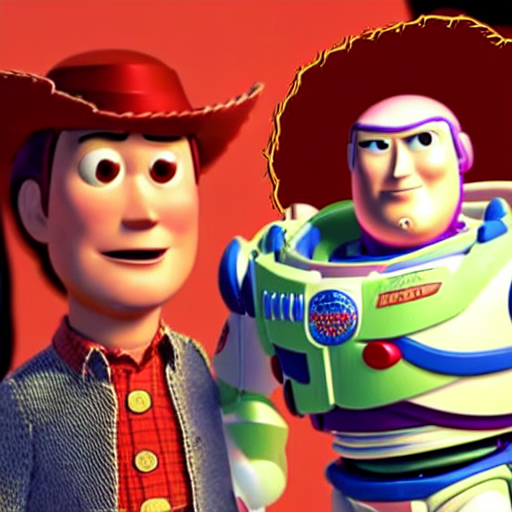 keanu reeves in toy story 4 k quality super realistic