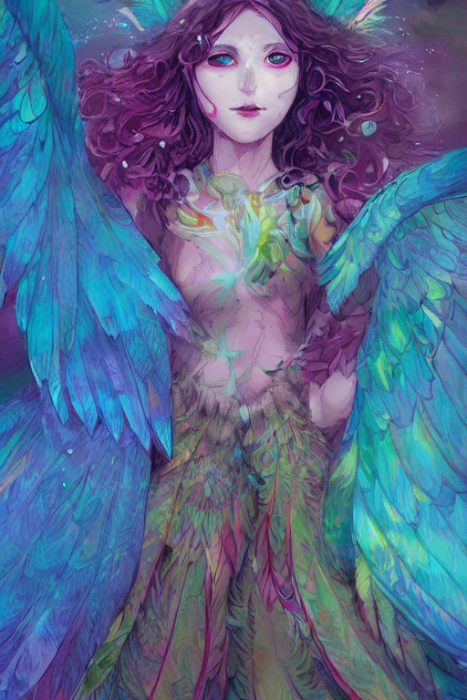 wonderdream faeries lady feather wing digital art painting fantasy bloom vibrant style mullins craig and keane glen and apterus sabbas and guay rebecca and demizu posuka illustration character design concept colorful joy atmospheric lighting butterfly