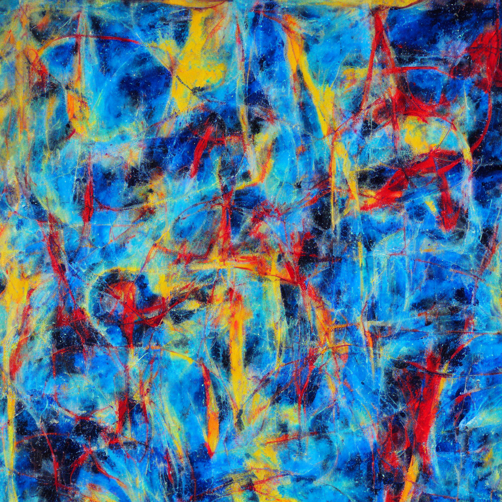 sexagesimal exception fault, abstract, brush strokes, on canvas,