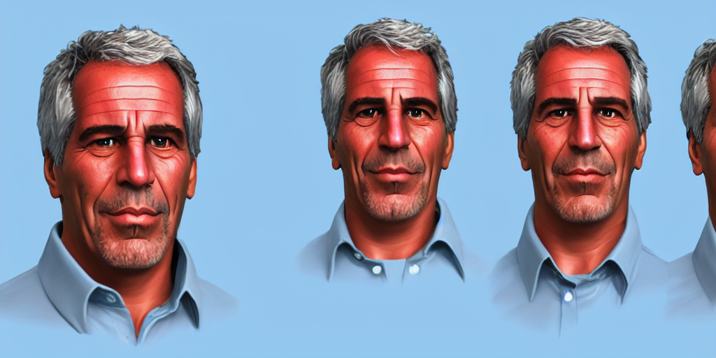 KREA AI jeffrey epstein as a fortnite skin. concept art. 8...